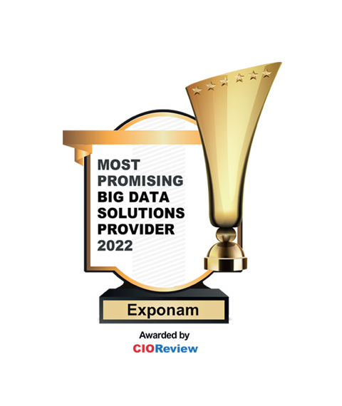 Exponam - Most Promising Big Data Solutions Provider 2022